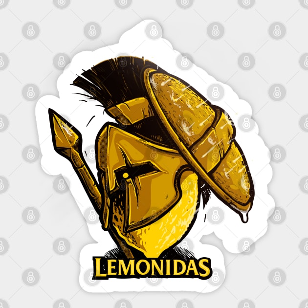 Lemonidas Sticker by raxarts